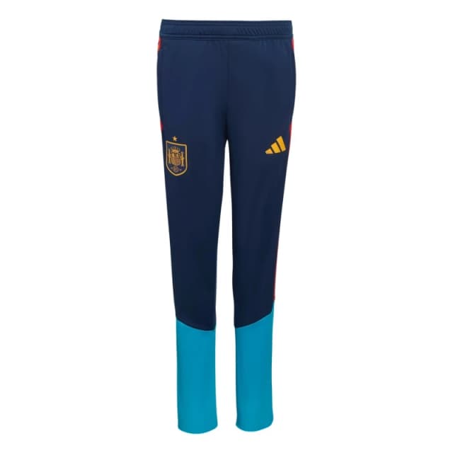 Adidas Children's tracksuit trousers Spain Tiro Coupe du Monde 2026 Bleu Unisex 13/14 years