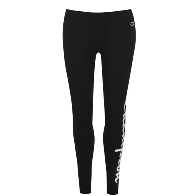 Champion Script Leggings - Black 8