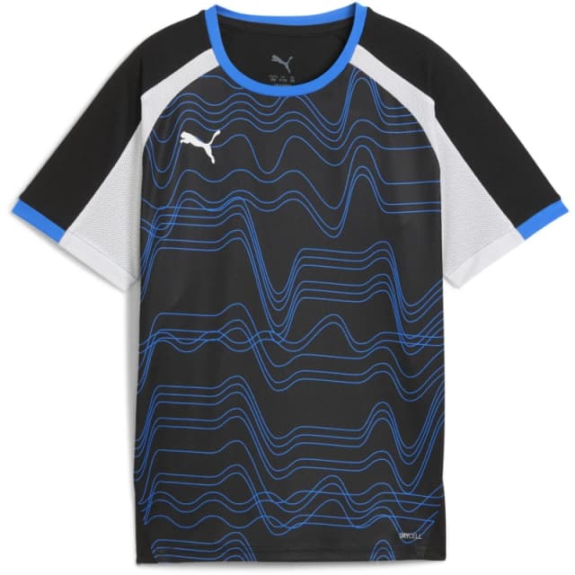 Puma Puma Individualliga Graphic Jersey Jr T-Shirt Unisex Kids Blk-Wht-UltrBlu unisex 13 (XL)