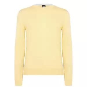 Boss Fabello Slim Fit Sweater - Yellow