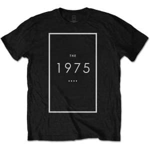 The 1975 - Original Logo Unisex Large T-Shirt - Black