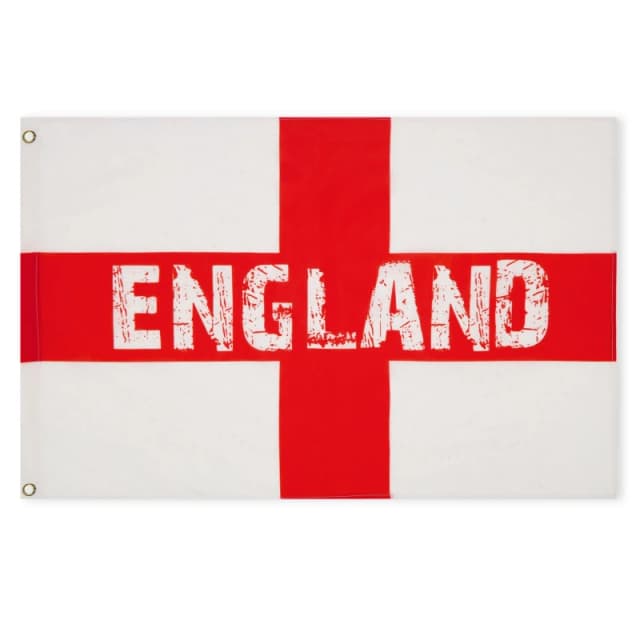Team 3x2 National Flag - White White One Size