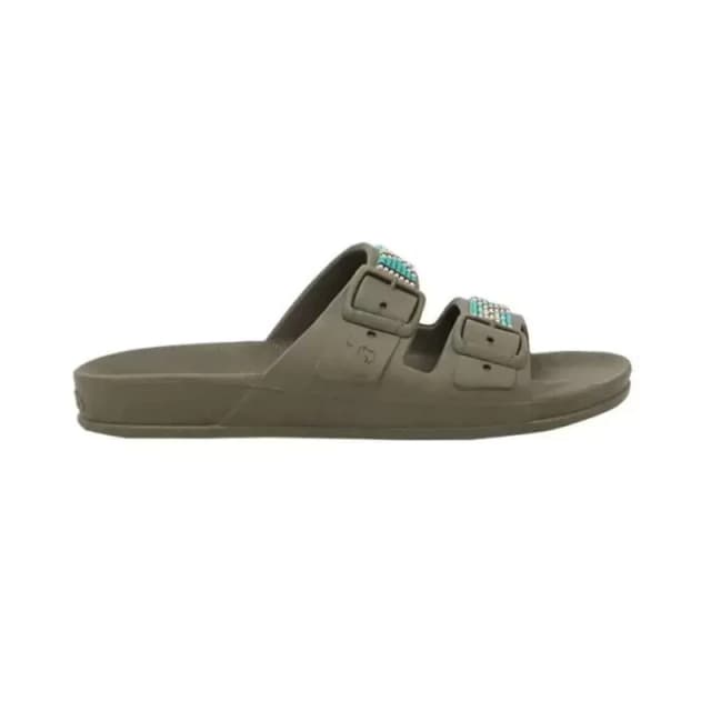 Cacatoes Womens slides Cacatoes Jericoacoara Vert Female 37
