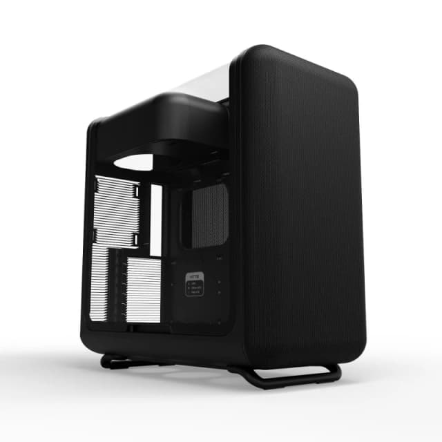 Hyte X50 ATX Mid-Tower PC Case Laminated Acoustic Glass - Pitch Black - CS-HYTE-X50G-BB