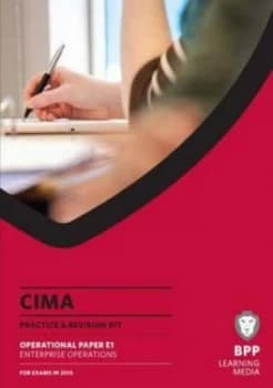 Cima - Enterprise Operations by Bpp Learning Media Paperback