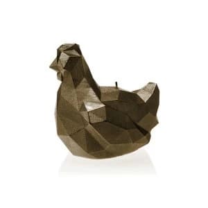 Brass Big Chicken Candle