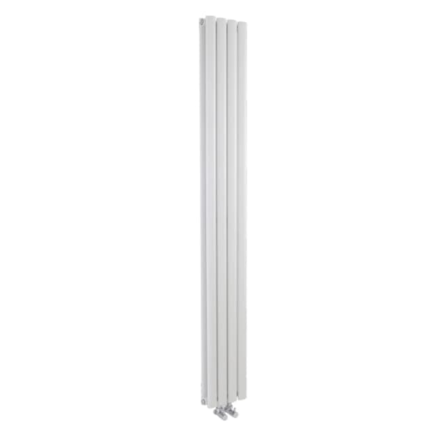 Balterley Compact Vertical Double Panel Radiator 2461 BTU Gloss White 1800x236mm White