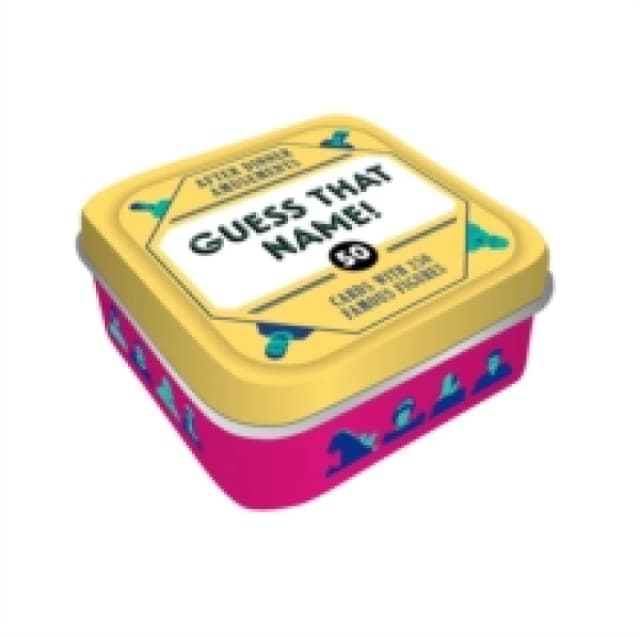 After Dinner Amusements: Guess That Name! : 50 Cards with 250 Famous Figures Game