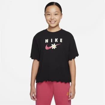Nike Daisy Crp Tee JnG22 - Black/Yellow