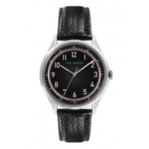 Ted Baker Gents Daquir Black Steel Watch BKPDQS110