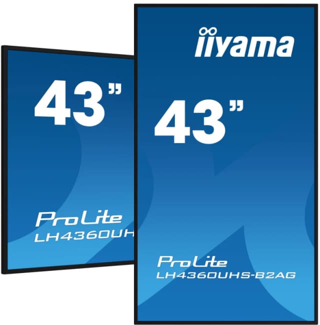iiyama LH4360UHS-B2AG Signage Display Digital A-board 108cm (42.5&quo