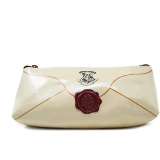 Harry Potter Hogwarts Letter Pencil Case Beige unisex