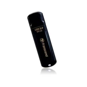 Transcend JetFlash 64GB USB 3.0 Black USB Flash Drive