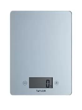 Glass Digital Kitchen Scale - Pewter