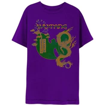 Wu-Tang Clan - Dragon Bonsai Unisex Large T-Shirt - Purple