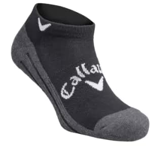 Callaway 2022 SOCKS Mens OPTI-DRI LOW 2 Black/CH L/XL
