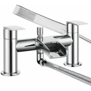 Bristan - Glide Waterfall Bath Shower Mixer Tap - Chrome