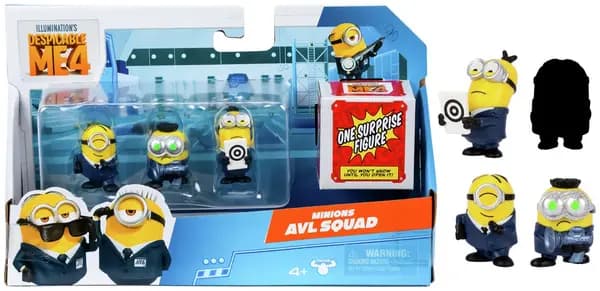 Despicable Me 4 Despicable Me 4 Minions AVL 4 Figure Pack
