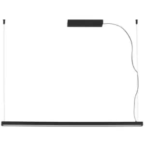 Faro Vico 115cm Black Pendant Lamp With Surface Canopy