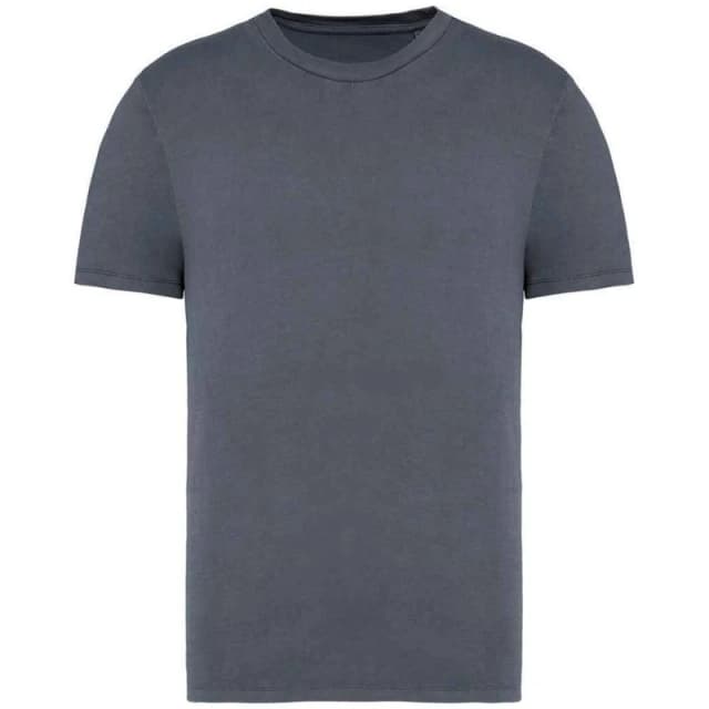 Native Spirit Mens Faded T-Shirt in Mid Grey Size: XS Mid Grey Male XS