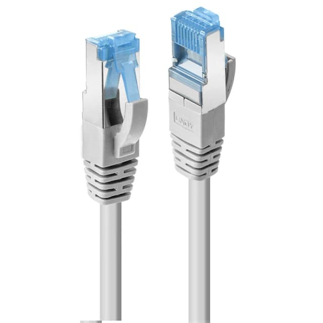 Lindy 0.3m Cat.6A S/FTP LSZH Network Cable. Grey
