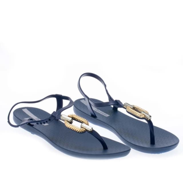 Ipanema Sparkle Sandal Navy Gold Navy female