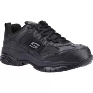 Skechers Soft Stride Grinnell Mens Composite Wide Fit Safety Shoes Black Size 7