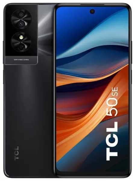 TCL SIM Free TCL 50 SE 256GB Mobile Phone - Black