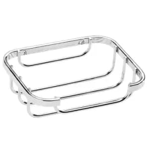 Croydex Screw To Wall Chrome Wall Mounted Soap Dish