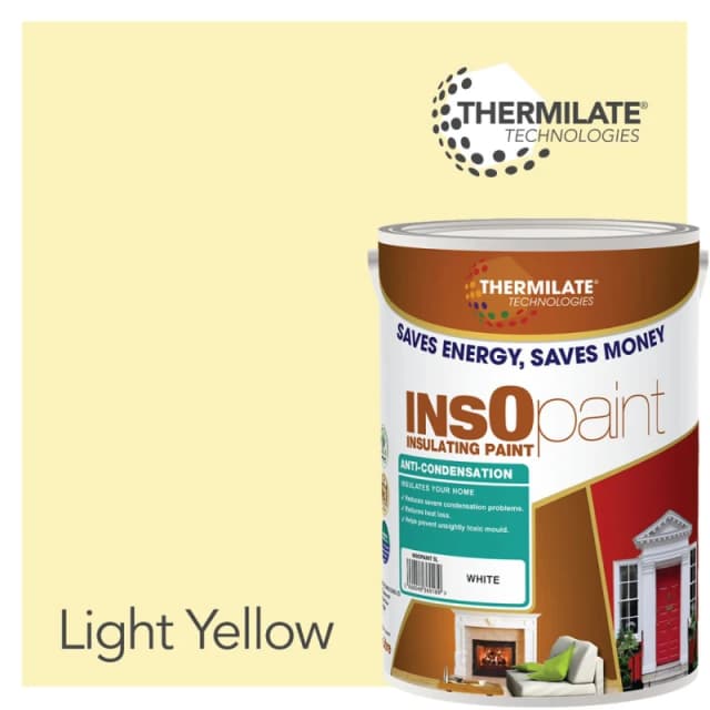 THERMILATE TECHNOLOGIES Anti Condensation Paint - 5L in Light Yellow Light Yellow Unisex 5L