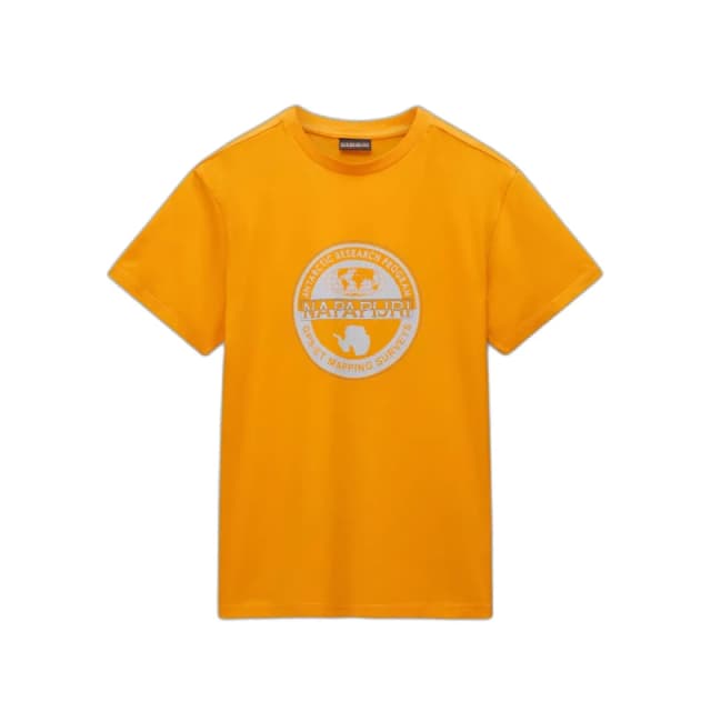 T-Shirt Napapijri S-Bollo Orange Male S