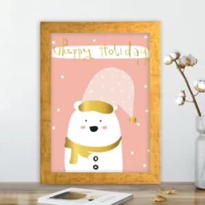 AC3946048482 Multicolor Decorative Framed MDF Painting