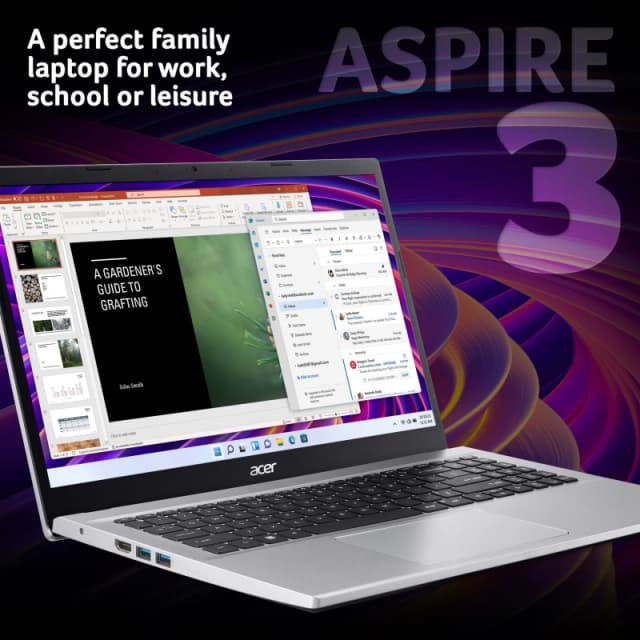 Acer Aspire 3 15.6" Laptop - Intel Core i5, 512GB SSD, Silver/Grey 4711121731747