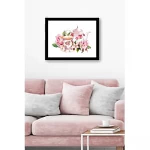 SC0801 Multicolor Decorative Framed MDF Painting