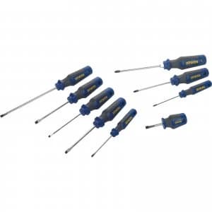 Irwin 9 Piece Pro Comfort Screwdriver Set