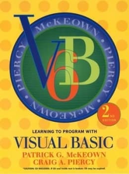 Learning to Program with Visual Basic by Patrick G. Mckeown Paperback