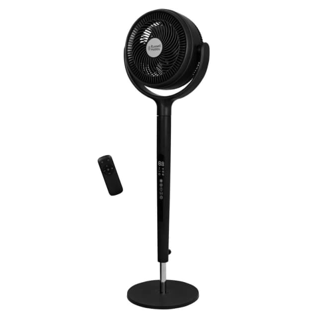 Russell Hobbs RHPCF360 Pedestal Circulator 360 Fan Grey unisex One Size