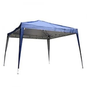 OutSunny 3X3M Pop Up Gazebo Blue, White Water proof Outdoors 1230 mm x 205mm x 195 mm