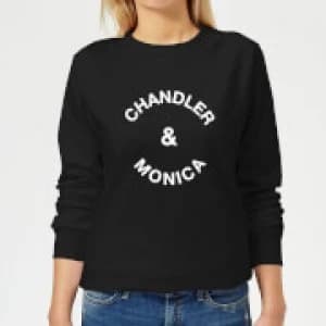 Chandler & Monica Womens Sweatshirt - Black - 5XL
