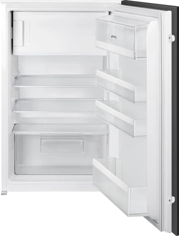 Smeg UKS4C092D Integrated Upright 87cm Fridge with Ice Box - Sliding Door Hinge Kit - White - D Rated