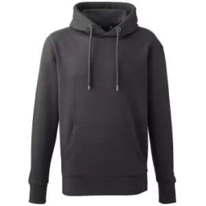 Anthem Mens Organic Hoodie (L) (Charcoal)