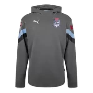 Puma Blues 23 Team Hoody - M - Grey