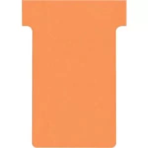 Nobo Size 2 T-Cards Orange Pack of 100