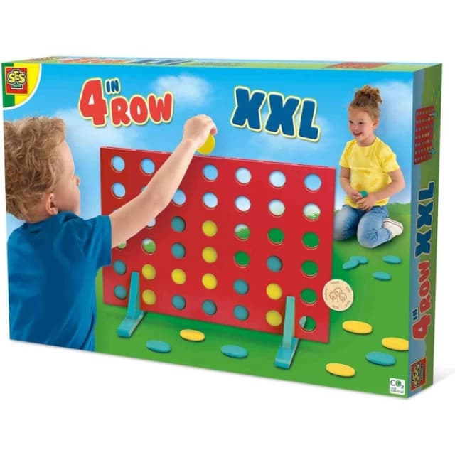 SES Creative 02314 Four in a Row XXL Made of Wood