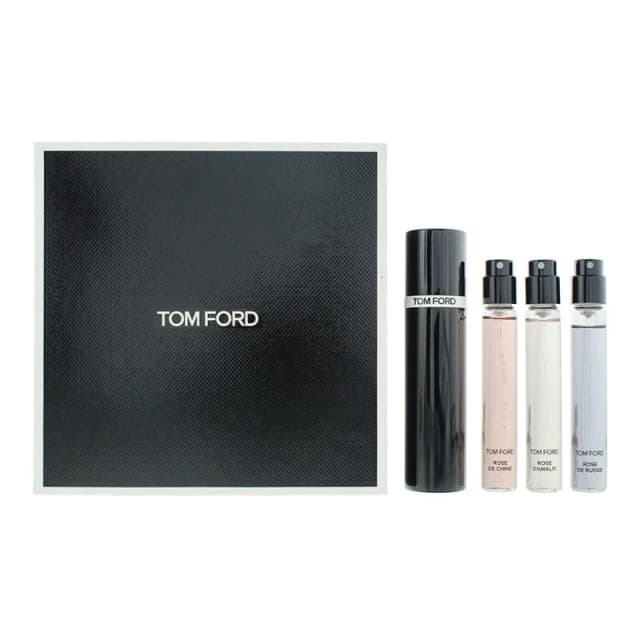Tom Ford Blend Roses Gift Set - Rose D'Amalfi Eau de Parfum 10ml - Rose De Chine Eau de Parfum 10ml - Rose De Russie Eau de Parfum 10ml