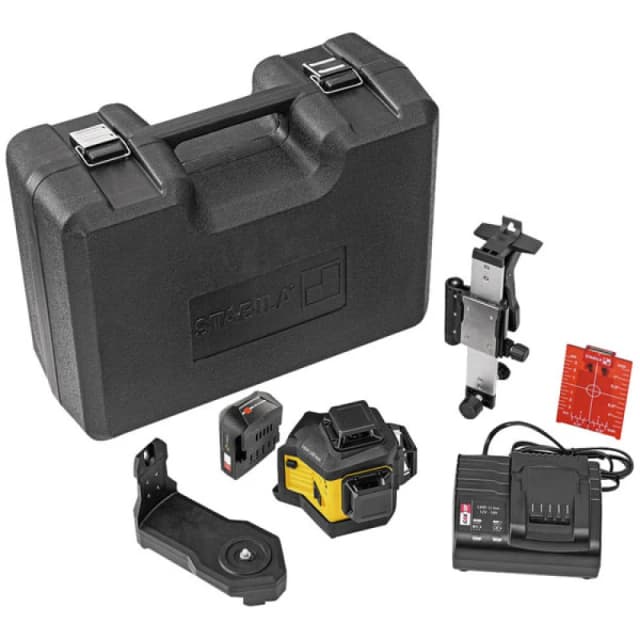 Stabila 19792 LAX600 Multi-Line Laser Level 12V 2.0Ah Li-ion Battery STBLAX600K7 - Stabila 19792