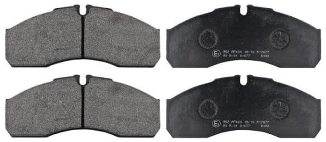 A.B.S. 37379 Brake pad set prepared for wear warning indicator Brake Pad Set,disc brake (402)