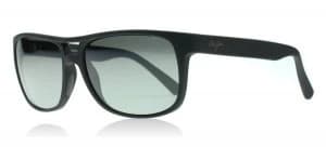 Maui Jim Waterways Sunglasses Black Matte Rubber GS267 Polariserade 58mm