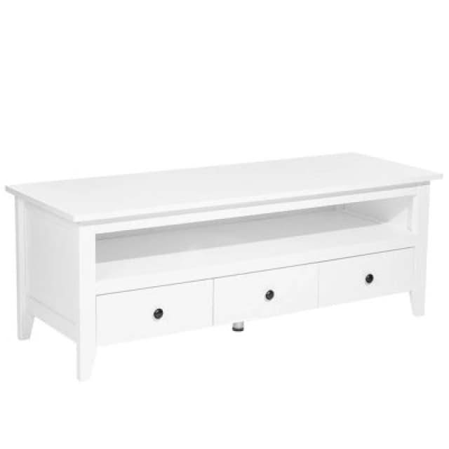 Beliani TV Stand Berkeley White