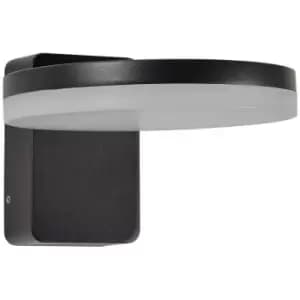 Zinc CORTE 12W LED Outdoor Downlight Black